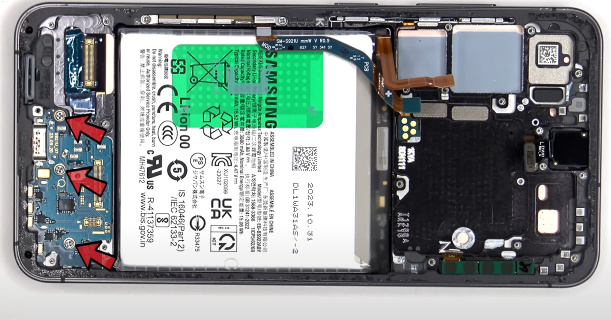 Galax s24シリーズ 画面割れ/バッテリー交換即日修理 郵送対応可能